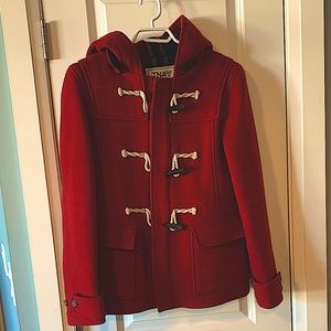 Med TNA Red Wool Coat